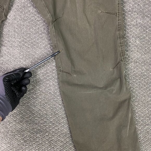 Kuhl Revolvr Pants Men's 38 x 32 Fits 38 x 30 Olive Green Hiking Outdoor - Picture 7 of 16